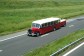 =Bordeaux Zwitserse bus met aanhangwagen